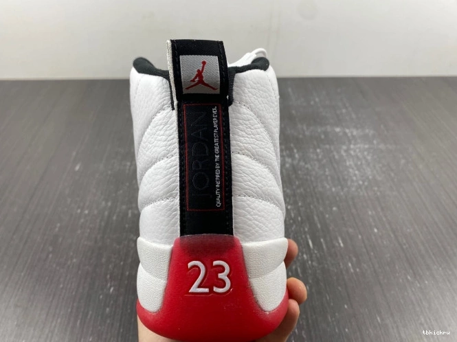 Rep TBK 12 Retro Jordan Cherry Air 130690-110 0711
